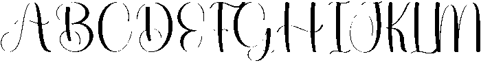 Wedding Regular otf (400) Font UPPERCASE