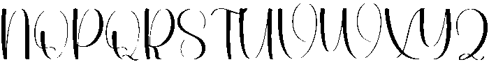 Wedding Regular otf (400) Font UPPERCASE