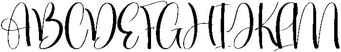 Wedding Regular otf (400) Font UPPERCASE