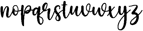 Wedding Regular otf (400) Font LOWERCASE
