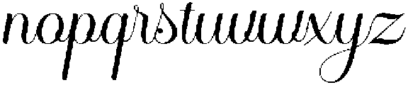 Wedding  Regular otf (400) Font LOWERCASE