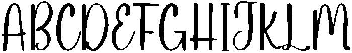 Wedding Regular otf (400) Font UPPERCASE