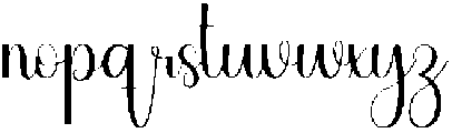 Wedding Regular otf (400) Font LOWERCASE