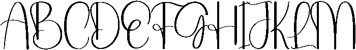 Wedding Regular otf (400) Font UPPERCASE