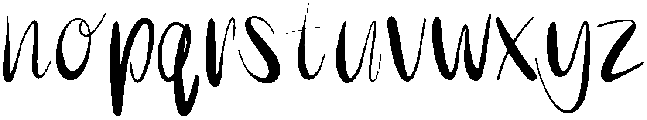Wedding Regular otf (400) Font LOWERCASE