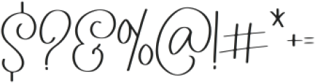 Wedding Ring otf (400) Font OTHER CHARS