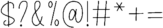 Wedding Signature Regular otf (400) Font OTHER CHARS