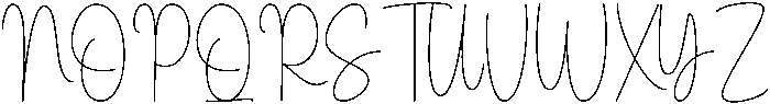 Wedding Signature Regular otf (400) Font UPPERCASE