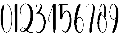 Wedding Signature Regular otf (400) Font OTHER CHARS