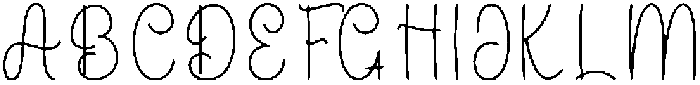 Wedding Vacation Regular otf (400) Font UPPERCASE