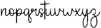 Wedding Vacation Regular otf (400) Font LOWERCASE