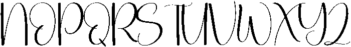 Wednesday Regular otf (400) Font UPPERCASE