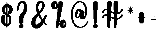 Wednesday Regular otf (400) Font OTHER CHARS