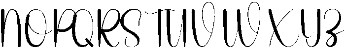 Wednesday Regular otf (400) Font UPPERCASE