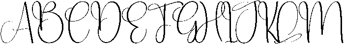 Wednesday Regular otf (400) Font UPPERCASE