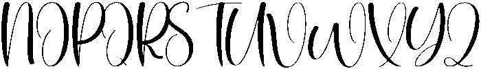 Wednesday Regular otf (400) Font UPPERCASE