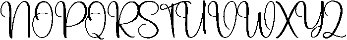 Wednesday Regular otf (400) Font UPPERCASE