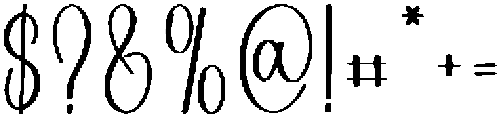 Wednesday Regular otf (400) Font OTHER CHARS