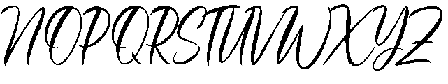 Wednesday Regular otf (400) Font UPPERCASE