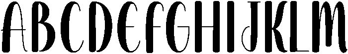 Wednesday Regular otf (400) Font UPPERCASE