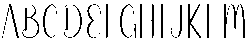 Wednesday Regular otf (400) Font UPPERCASE