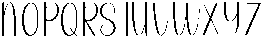 Wednesday Regular otf (400) Font UPPERCASE
