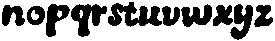 Wednesday Regular otf (400) Font LOWERCASE