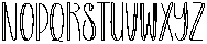 Weekend Holiday Regular otf (400) Font LOWERCASE