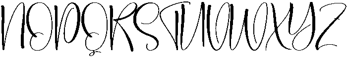 Weekend Regular otf (400) Font UPPERCASE