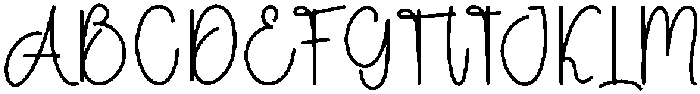 Weekend Santa Regular otf (400) Font UPPERCASE
