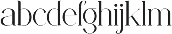 Wefgon Regular otf (400) Font LOWERCASE