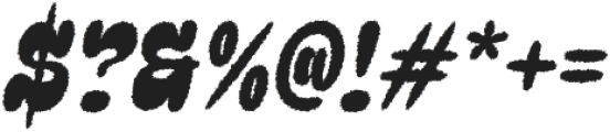 Wegas Rough Italic otf (400) Font OTHER CHARS