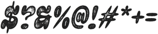 Wegas Stamp Italic otf (400) Font OTHER CHARS