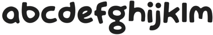 Weggio Round otf (400) Font LOWERCASE