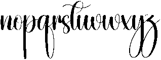 Weight Regular otf (400) Font LOWERCASE