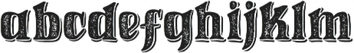 Weinston Rough Typeface Regular otf (400) Font LOWERCASE