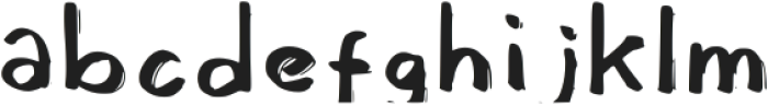 Weird Shadow Regular otf (400) Font LOWERCASE