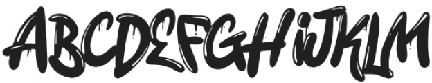 Weirdgraf-Regular otf (400) Font LOWERCASE