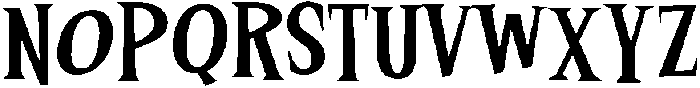 Weirtoz Regular otf (400) Font UPPERCASE