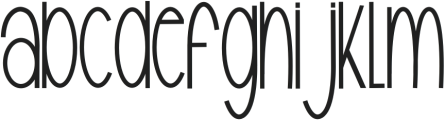 Welcome Chubby Regular otf (400) FONT
