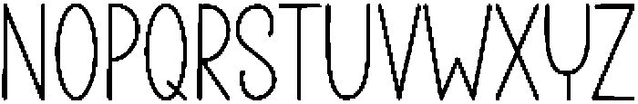 Welcome Holiday Regular otf (400) Font UPPERCASE