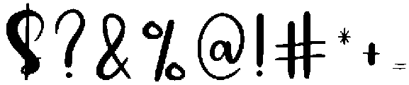 Welcome Regular otf (400) Font OTHER CHARS