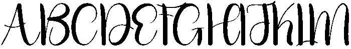 Welcome Regular otf (400) Font UPPERCASE