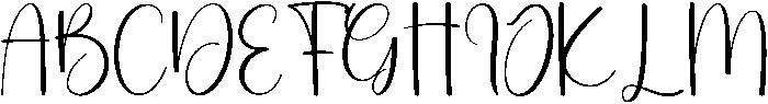 Welcome Regular otf (400) Font UPPERCASE