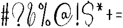 Welcome Regular otf (400) Font OTHER CHARS