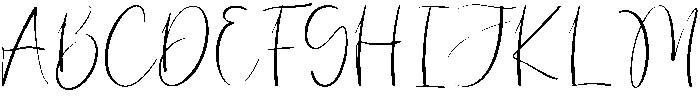 Welcome Regular otf (400) Font UPPERCASE