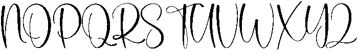 Welcome Regular otf (400) Font UPPERCASE
