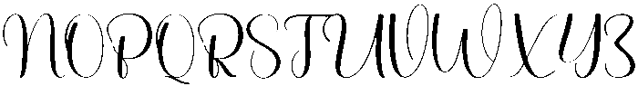 Welcome Rustic Regular otf (400) Font UPPERCASE