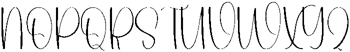 Welcome Signature Regular otf (400) Font UPPERCASE