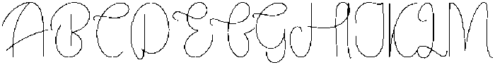 Welcome Wedding Regular otf (400) Font UPPERCASE